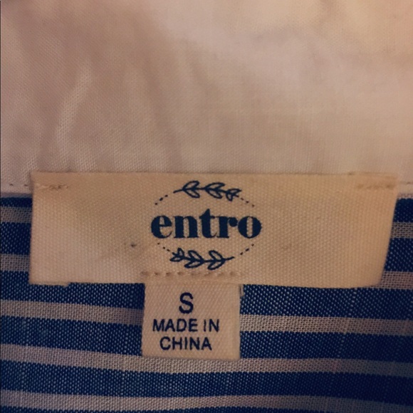 ENTRO button down shirt - Picture 2 of 3